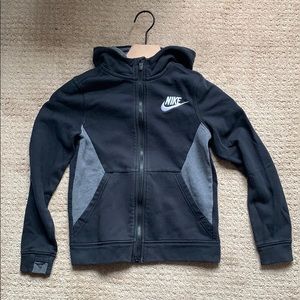 Nike kids zip up hoody